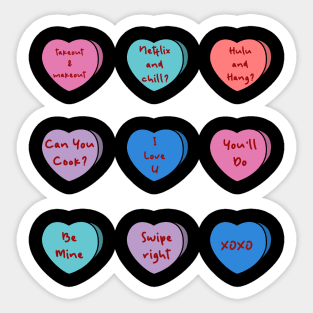 Valentine's candy Sticker